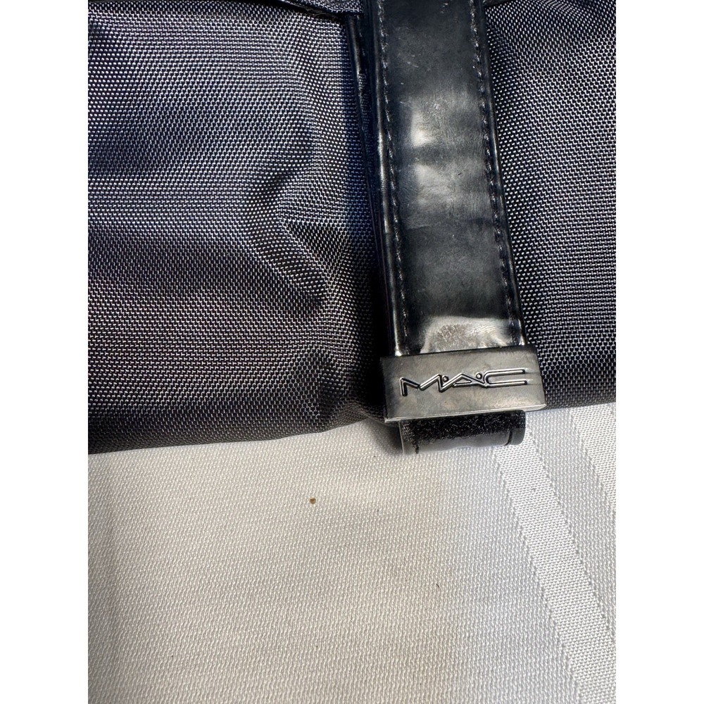 MAC Brush Roll Bag - Rolled Cosmetic Brushes Holder New Black - Picture 3 of 14